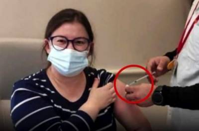 Первая гражданка Украины сделала прививку от COVID, но не спешите записываться в очередь