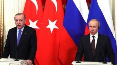 "Он — честный человек": Эрдоган высказался о Путине