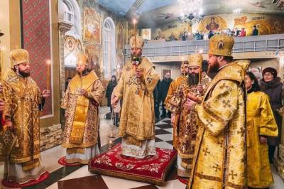 В Северодонецке управделами УПЦ возглавил епархиальные торжества в день святителя Спиридона Тримифунтского
