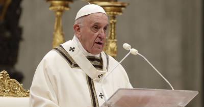 Папа Римский в рождественском послании вспомнил об Украине