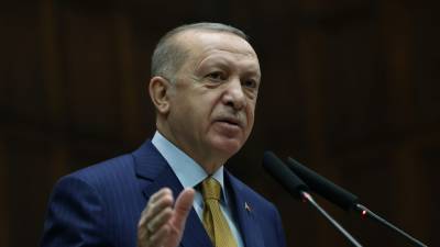 Эрдоган назвал неприемлемой политику Израиля в отношении палестинцев