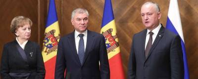 Володин: Россия приветствует возвращение русского языка в Молдавии