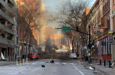 Теракт в США: взрывом снесло почти целый квартал. ФОТО, ВИДЕО - from-ua.com - США - Нэшвилл