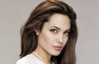Раздетая Анджелина Джоли потрясла фигурой, прикрывшись одной только сеточкой: "Смелости не занимать"