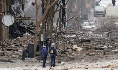 Разрушительный взрыв в Нашвилле: 3 пострадавших, власти считают инцидент «преднамеренным»
