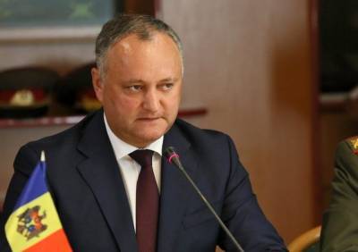Додон поблагодарил Кремль за помощь Молдавии в период кризиса
