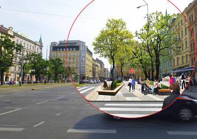 Как изменится автомагистраль в центре Праги: фото