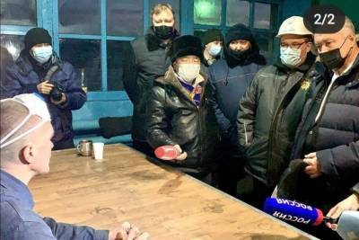 Голодающих работников ТГК-14 в Улан-Удэ позвали в правительство