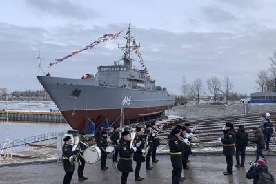 Минно-тральный корабль «Яков Баляев» вошел в состав ТОФ