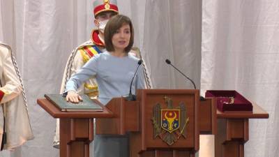 Майя Санду вступила в должность президента Молдавии