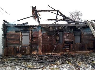 в Смоленской области в пожаре погиб человек