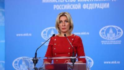 Захарова оценила слова главы МО Британии о "вызывающем поведении России"