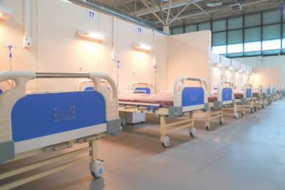 Новые корпуса для ковид-больных в «Ленэкспо» заработают 28 декабря
