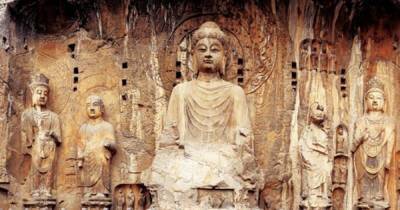 В Китае обнаружили 23 наскальных изображения Будды возрастом 900 лет (фото)