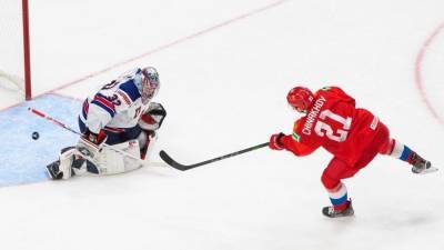 Видео из раздевалки: хоккейная сборная РФ радуется победе над США на МЧМ-2021