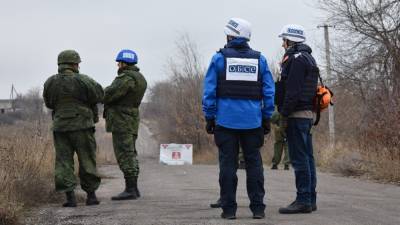 ОБСЕ примет меры после незаконных действий сотрудников миссии в Донбассе