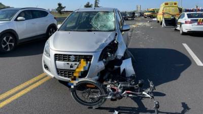 Восьмая жертва за неделю: велосипедист погиб в центре Израиля