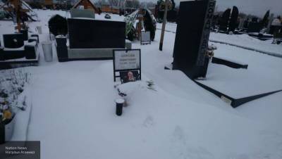 На могиле композитора Шаинского в Москве до сих пор нет памятника