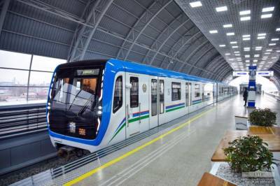В столице запустили Сергелийскую линию Ташкентского метрополитена. Фотолента