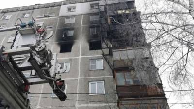 Видео с последствиями пожара в нижегородской квартире появилось в Сети
