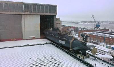 На «Звёздочке» завершили стапельный ремонт атомной подлодки «Леопард»