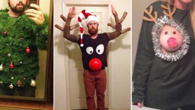 "Что они курили?": 20 смешных новогодних свитеров, которые вас очень порадуют 18+