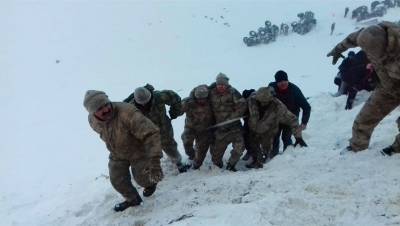 При сходе лавины около Тегерана погибли 10 человек