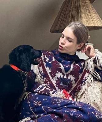 Платье-ковер: Наталья Водянова в самом уютном образе Paco Rabbane