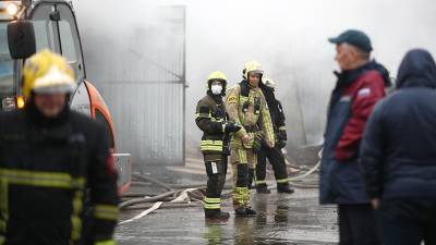 Пожар на складе с минеральной водой на Ставрополье локализовали