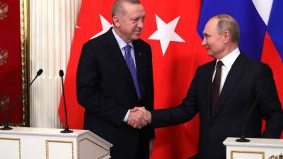 Отношения Путина и Эрдогана стали залогом конструктивного диалога