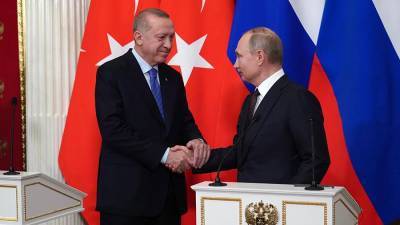 Песков рассказал о личных отношений Путина и Эрдогана