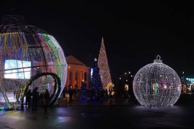 Новогоднюю ночь в Ставрополе обещают теплой и бесснежной