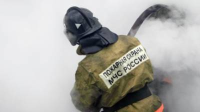 Более 40 пожарных тушат пожар на угольном разрезе в Хакассии