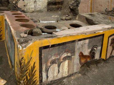 В Помпеях нашли древний киоск с остатками еды 2000-летней давности