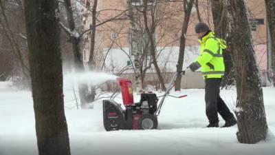 В воскресенье на уборку Петербурга от снега вышло более 1 тысячи машин