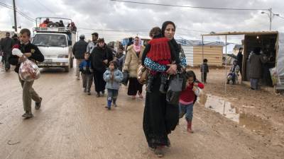 Ливанцы подожгли лагерь сирийских беженцев
