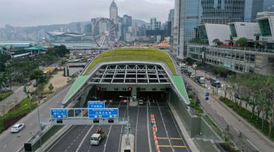 В Гонконге открыли подводный туннель