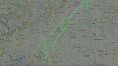 Пилот из Германии «нарисовал» в небе шприц, напомнив о вакцинации от COVID-19