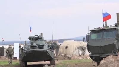 Военная полиция РФ направила подкрепление в район Айн-Иса