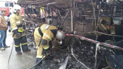 Тела трех человек нашли на месте пожара в Хакасии