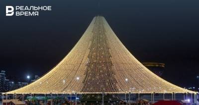 Главная елка, установленная в Казани, нравится 63% жителям города