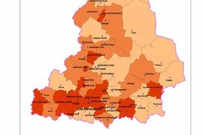 Обновлена статистика по заболевшим COVID-19 в свердловских городах