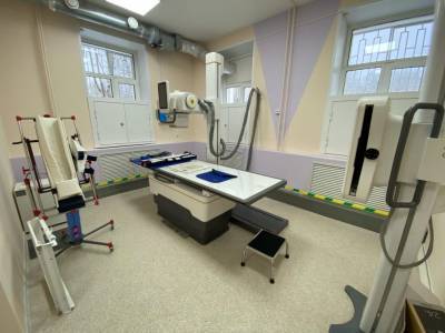 В Глазове закончился ремонт нового кабинета рентгенодиагностики для детей