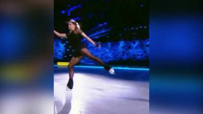 Загитова выступила в финале "Ледникового периода" с новым страстным номером
