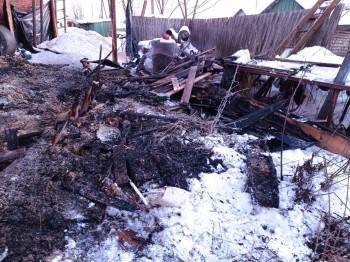 В Вологодском районе при пожаре сгорели свиньи и куры