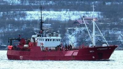 Уголовное дело возбуждено по факту затопления судна «Онега» в Баренцевом море