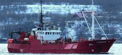 Судно "Онега" с рыбаками затонуло в Баренцевом море