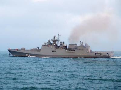 Avia.pro: на борту двух российских боевых кораблей заметили отметки, напоминающие суда НАТО