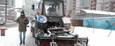 В Красногорске за сутки вывезли две тысячи кубометров снега