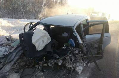Один человек погиб в тройном ДТП на кузбасской трассе
